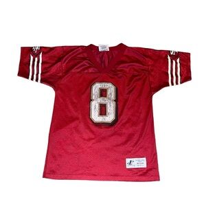 Logo Athletic vintage Steve Young San Francisco 49ers Football Jersey youth M